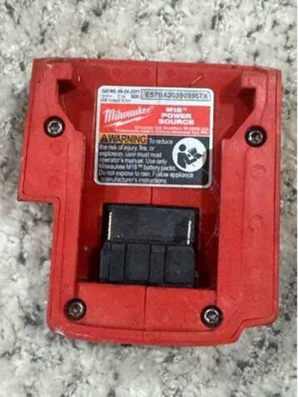 Milwaukee M18 Power Source Battery Adapter